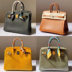 Designers Bags Birkin Tailoo World Handmade Handheld Togo Leather Tail Lady Genuine Tote Handbag Yzl Herme