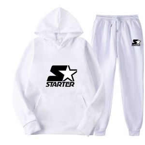 TRATRACION FALL WINTRING Brand Starter Sportswear Men's Suit de manga longa Palta de jogging Peda