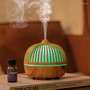 Lampade profumate Macchina per venature del legno Umidificatore d'aria Fogger Diffusore di olio Regali creativi USB