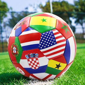 Soccer ball Football custom wholesale 4 No. 5 adult primary and secondary school students universal flag game training 4 No. 5 PVC machine sewing