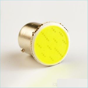 Bulbos de carro 10x COB P21W LED 12SMD 1156 BA15S 12V BBS BRANCO BRANCO AZUL AMARELO RV VEÍCULO VEÍCULO INTERIOR LUZ LUZ DE ESTACIONAÇÃO