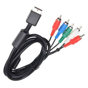 1.8m 6ft HDTV Component Cables AV Audio Video Cable Clost for Sony PlayStation 2 3 PS2 PS3 Accessories