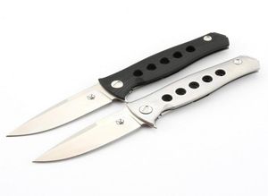 Shirogorov G10SG02 Camping Knifes Складные нож мм D2 Стальное лезвие титановое ручка на открытом воздухе Hunting Pocket Kitchen Tool293R3731969