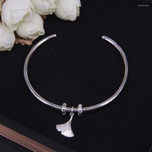 Urok bransoletki Hemiston Ginkgo Leaf Noszyjnik Banles Glam Fashion Biżuter Prezent dla kobiet Bijoux