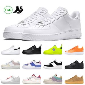 nike air force airforce one af1 off white zapatillas de deporte para mujer para hombre skate low cut triple white designer sneakers