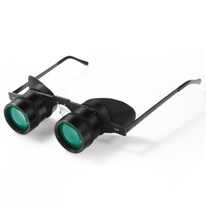 10X Telescope Low Light Night Vision Magnification Green Film Binoculars x34mm Opera Fishing Glasses Football Game296C