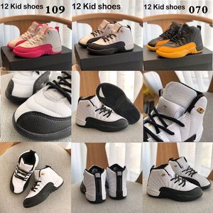 2023 Designer Big Kids Shoes Kid Basketball Shoe Rubber Breattable Leather 12 12s Xii Taxi Dark Blue Gym Red the Master Grey Vivid Pink