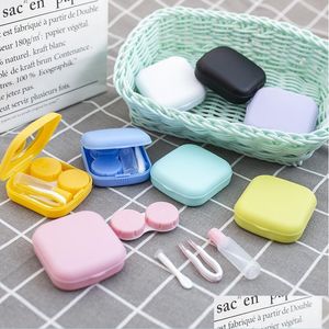 eyeglasses accessories eyeglasses accsities mini cases case portable easy carry make up beauty pupil storage lenses box m dhhjv