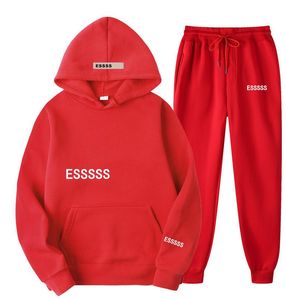 Män tröjedesdesigner Tracksuit hoodie tröjor svart vit höst vinter jogger idrottsdräkt mens svett träningsdräkter set plus size s-3xl