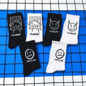 Men's Socks Fashion Brand Male Summer And Autumn South Korea Couple Trend Hip Hop Street Skateboard Basketball Men Women