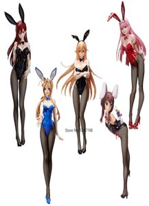 Figura anime Fairy Tail ing erza 14 bstyle megumina zero due coniglietti nakiri erina pvc action figures collection modello Q0617182589