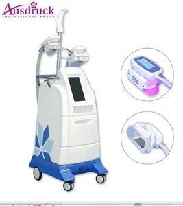 Pro 4handlar Fat Frys Double Chin Cryoterapi Slimming Cold Vacuum Freezing Beauty Machine med 50st Antifreze Membrane