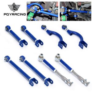 PQY - CHASSIS COMPONENTS Control Arm Mounts FOR 95- 98 240SX S14 S15 CAMBER & TRACTION &TENSION & TOE FRONT REAR SUSPENSION kits