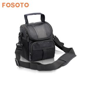 Fosoto DSLR Kameratasche Hülle für Nikon D3400 D5500 D5300 D5200 D5100 D5000 D3200 für Canon EOS 750D 1100D 1200D 700D 600D 550D258U