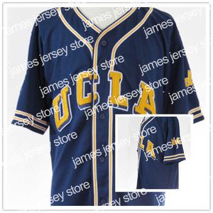 Beyzbol Formaları Özel Erkekler Kadın Gençlik UCLA Bruins Beyzbol Forması Herhangi bir İsim ve Numara Jersey Hight Kalite Boyutu S-4XL
