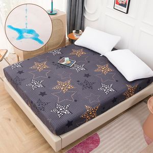 Madrass Pad Waterproof Cover Printing Anti-Mite Bed Protector Material Breattable Skinvänligt 221103
