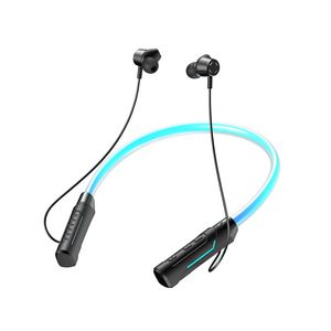 Wireless Neck-Mounted Headset Sports Dual Battery ultra long Standby Headset Cell Phone Earphones Neck Bluetooth Power Display 1E8XZ