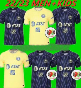 2022 LIGA MX Club America fotbollströjor 22/23 3rd 10# C.DOMINGUEZ 24# O.PERALTA 22# P.AGUILAR Fotbollströja uniform 666