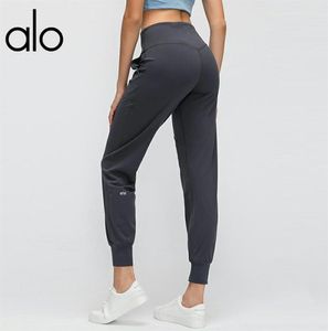 Alo Yoga Pants Women Leggings High Waist Leggings Sports Running Shaping Pant Girl Plus size Pink Black Jogger Sude Training Fitness