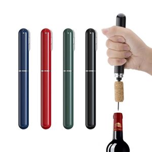Portable Air Pump Wine Bottle Openers Safe Pin Cork Remover Bar Tools Air Pressure Bottles CorkScrew Kitchen Gadgets
