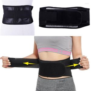 Waist Support Sports Safety Adjustable Self Heating Tourmaline Therapy Belt Magnetic Brace Pain Relief Double Pull Banded