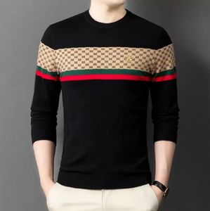 Herrkvinnor Designers Sweaters Letters Pullover Män långärmad aktiv tröja broderi Knitkläder Vinterkläder Asiatiska kod M- 4XL
