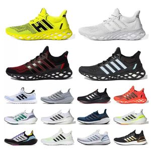 2023 Top High QualityBoots Running Shoes Chaussures Trainers Sneakers Triple White Black Solar Grey Orange Global Currency Gold Metallic Run UltraBoosts 20 21 UB 4.0