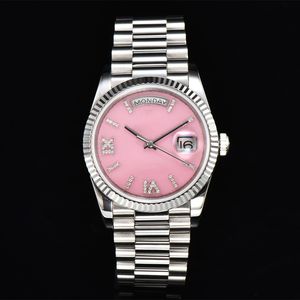 Women Watch Automatic Mechanical Stainless Steel Strap Gift Watches Siery Wristwatch Design Montre De Luxe 36mm