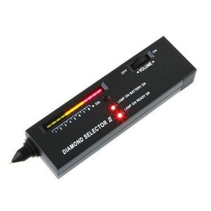 Diamond GEMS Tester Pen Portable Gemstone Selector Tool LED مؤشر دقة أداة اختبار المجوهرات الموثوقة