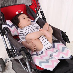 Barnvagnsdelar 2022 Tecknad barnbils￤te kudde baby bomullsplatta tjocka leveranser