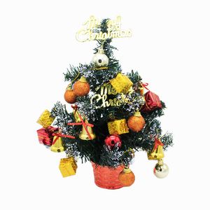 クリスマスデコレーション到着装飾品ギフト30cmミニツリーホーム小さな木デスクトップ18colors 221104