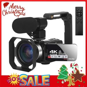 Digitale camera's 4K Ultra HD Video Vlogging voor YouTube 3.0inch 48mp 18x Zoom WiFi Webcam Camcorder Live Streaming 221105