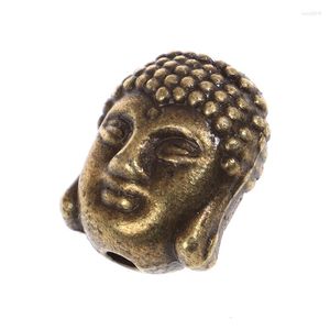 Charms 10 PZ 11x9x8mm Testa di Buddha Bead Spacer Per Fai Da Te Braccialetti di Perline Gioielli Fatti A Mano