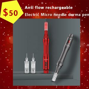 Hemskönhet Mesoterapi Meso Pen Platinum Treatment LED PMICRONEDLING TRAFFONER FACIAL CARE MICRO 12 36 80 och Nanometer 3D nålkassetter