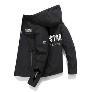 Jackets New Men's Zipper Chaqueta Primavera/Otoño Trapstar Brand Otoño/Primavera Blazer Tendencia casual Fashion Coat Y2211