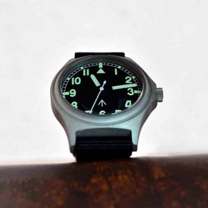 Superclone LW Watch Men's Watch Pilot Pilot Stoxless Sapphire impermeável Cópia militar vintage G10 Pulso para homens