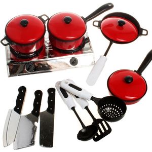 Kitchens Play Food Fashion est 13PCS Toddler Girls Baby Kids House Toy Kitchen Utensils Cooking Pots Pans Dishes Cookware 221105