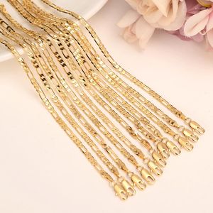 Necklace Earrings Set Bangrui 3mm 4mm 5mm 6mm 7mm 9mm 10mm Width Fashion Classic Gold Color Figaro Chain Link Bracelet Men Jewelrygift