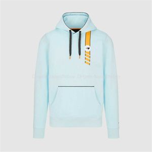 Erkek Hoodies Sweatshirts Tasarımcı Hoodie Sonbahar Kış Formül Bir Yarışçı Lando Norris F1 McLaren Takım Hayranları Erkekler/Kadınlar Büyük Boy S x