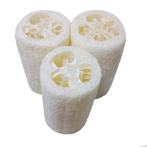 Sponges Scouring Pads New Natural Loofah Bath Body Shower Sponge Scrubber Pad Bathroom Products Tools Household Merchandises Brush Dhgrv