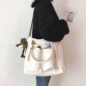 Female Bag Shoppers HBP Simple Fashion Zipper Handbags Shoulder Waterproof Large Capacity Tote Bags Women's Crossbody Purse