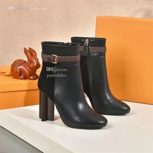 High Quality Heel Boots Designer Leather Ankle Boot Louiseity Stylish Women Winter Booties Sexy And Warm Viutonity sdggv