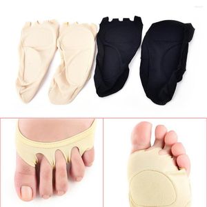 Kvinnors strumpor 1 par Fem fingrar Toes Compression Arch Support Lindra fotsmärta hälsovårdsmassage tå