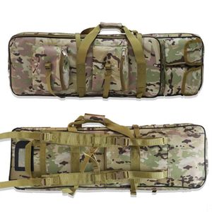 Outdoor Military Fan Shoulder Backpack Bags Gun Fishing Rod Gear Safe Storage Travel Handbag Waterproof Camouflage Tactical Package Case Multi purpose tool kit