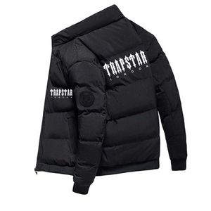재킷 Trapstar London Mens 겨울 코트 겉옷 의류 Parkas Jacket 남성용 윈드 브레이커 두꺼운 따뜻한 남성 파 Y2211