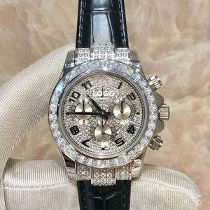 Mechanical Luksus Diamond Watch 904 Ruch stalowy Sapphire Mirror Wodoodporne Luminous 116599 Series