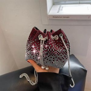 Kobiety na ramieniu torby łańcuchowe luksusowe najwyższą jakość dużej pojemności diamentowej torebki mody torebki na zakupy 3 kolor HBP