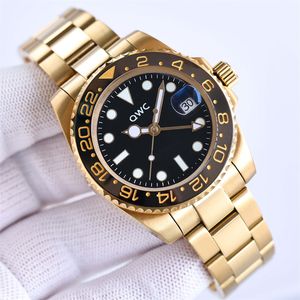 A lei de com￩rcio exterior entre a ￡gua Ghost Watches Gold Fashion Brand of Steel Belt GMT Watches Mechanical Watch Watw Watch Wholesale
