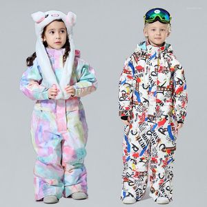 Skiing Pants MUTUSNOW Snow Baby One-piece Children's Suit Outdoor Snowing Playing Sport Boys And Girls Warm Ski Equipment