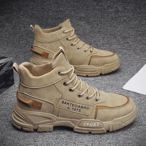 Stivali da uomo scarpe tattiche marca combattimento militare esterno esterno inverno luce non slip deserto caviglia 22110 61